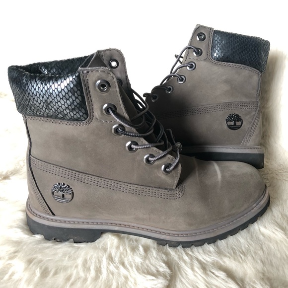 dark grey timberland boots